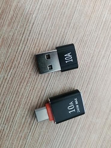 OTG-lər Type C dən USB-ya; USB-dən Type C-yə sürətli 240 watlıq — 1