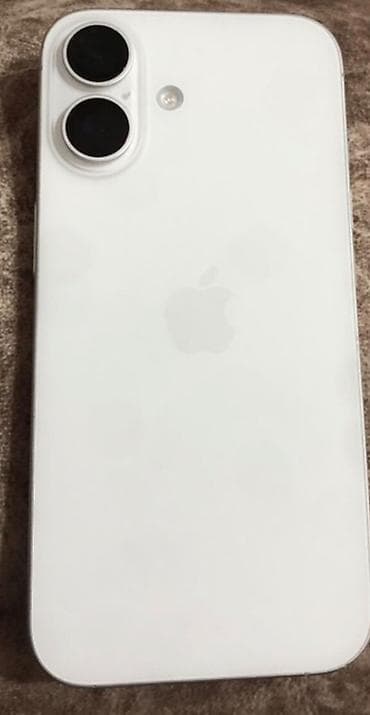 iphone 11 peo: IPhone 16, 128 GB, Ağ, Simsiz şarj, Sənədlərlə, Face ID — 1