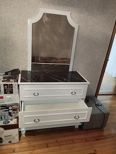 кухонная мебель на заказ в баку: Двуспальная кровать, Шкаф — 6