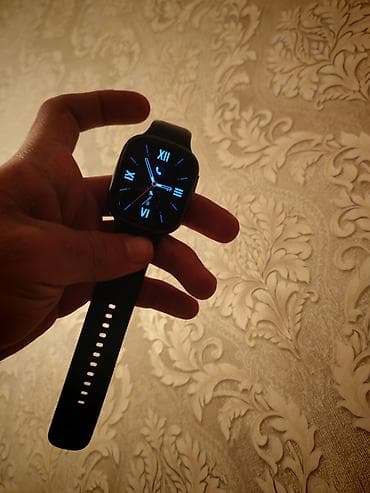 Наручные часы: Смарт часы, Honor, Водонепроницаемый, цвет - Черный — 1