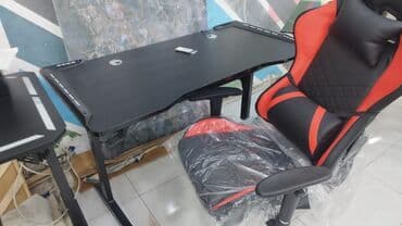 yığılıb açılan stol: Gaming masa və kreslo dəsti kreslo isiqli 360 azn Masa 450 azn . - — 1