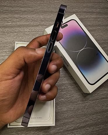 Техника и электроника: IPhone 14 Pro, 256 ГБ, Deep Purple, Гарантия, Кредит, Беспроводная зарядка — 4