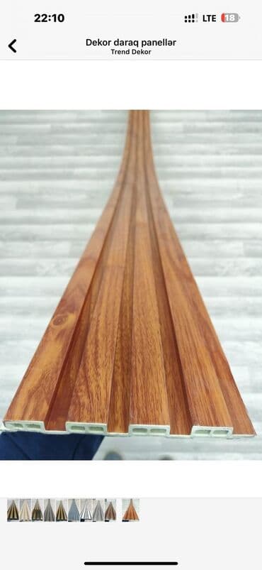 daraq panel: Dekor daraq panellər – interyer üçün dekorativ divar örtüyü Məhsul — 3