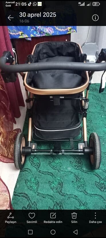 Gəzinti arabaları: Bebeto, Yaş: 1-6 ay, Ünvandan götürmə — 5