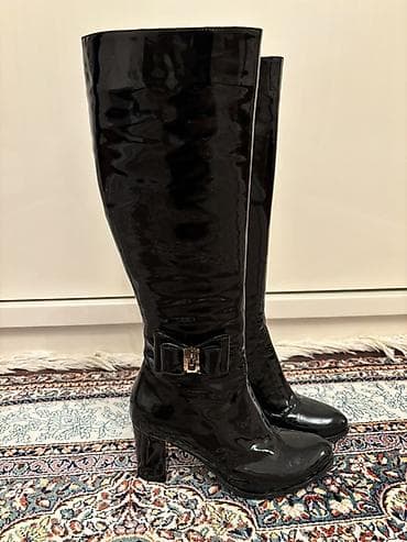 Uzunboğaz, Ölçü: 37, rəng - Qara, Yeni