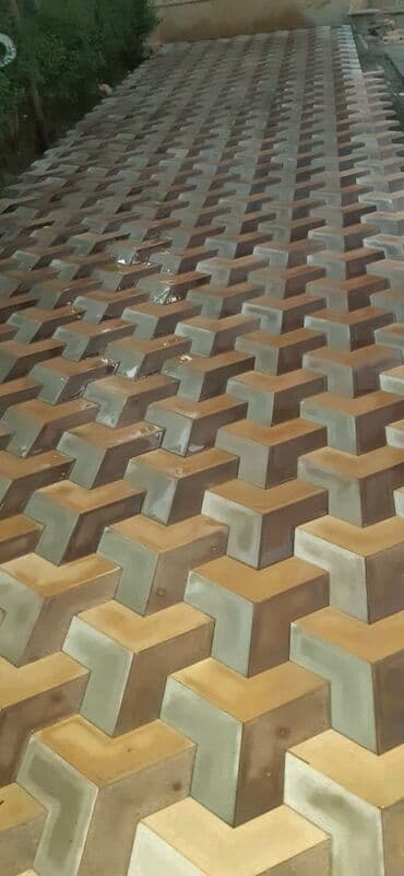 tamet şekilleri: Tamet ustası Tamet daşlarının keyfiyyətli şəkildə yerə vurulması zəng — 4