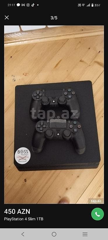 ucuz ikinci el: PlayStation 4 Slim – 1 TB - Yaddaş: 1 TB daxili hard disk – çoxlu — 3