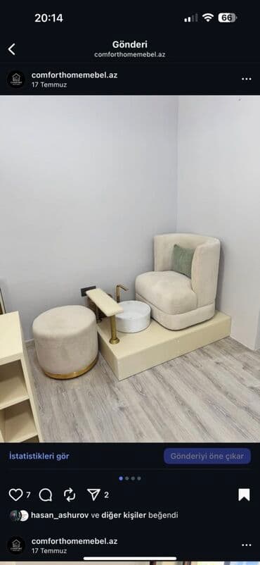 dirəklər: Pedikür üçün salon dəsti - Komplekt: yüksəldilmiş platforma, yumşaq — 1