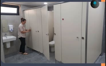 Sifarişlə taburetkalar: Kompakt laminat HPL/CDF lövhələrin satışı və quraşdırılması Məhsul — 1