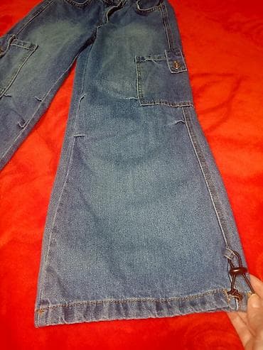 Праздничные костюмы: Uşaq üçün cins şalvar 9yas yazılıb.Trendyoldan 32m ya alınıb 9-11yas — 3