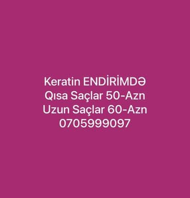 голливудское наращивание волос: Qadın saç ustaları | Keratin — 1