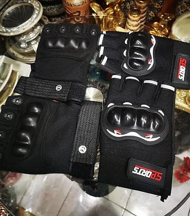 mator sepi: Motosiklet/velosiped üçün qısa barmaqlı qoruyucu əlcəklər5-azn Üst — 1