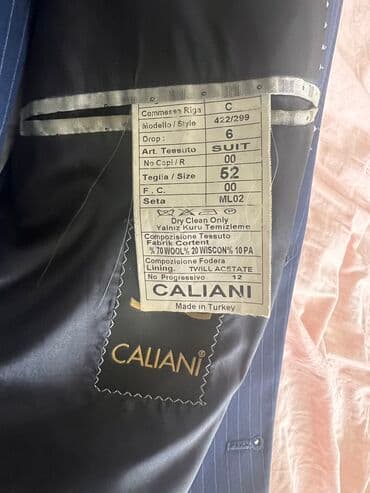 göy rəngli kişi cemperləri: Kostyum, Yay, Avva, rəng - Göy — 3