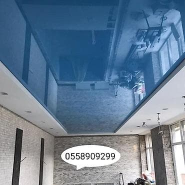 Натяжные потолки: Xidmət: Dartma tavan və 3D dekorativ həllər Təsvir: - 3D dartma tavan — 4