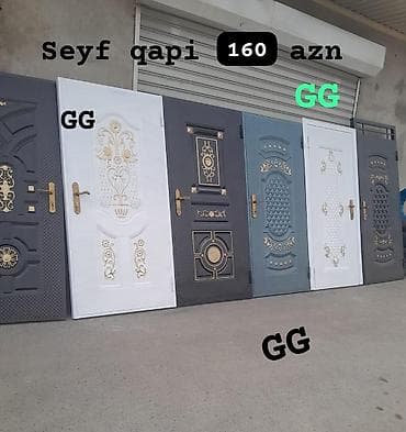 seyif qapi: GuluxYeni və sifarişlə Seyf Qapi 160_azn Ag reng olarsa elave 15 azn — 1