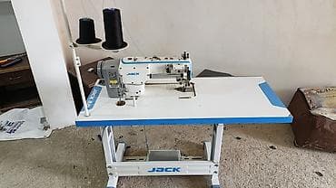 işlənmiş qaz: JACK H2 sənaye tikiş maşını – masa və daxili servo motorla tam dəst - — 2