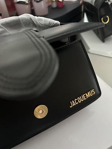 Digər aksesuarlar: Jacquemus qadın çantası premium deri – qara rəng Yepyenidir hediye de — 3
