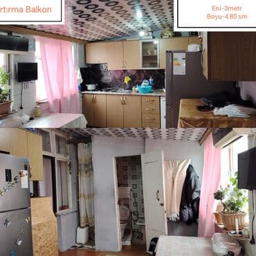 Kirayə mənzillər: Satılır: 2 otaqlı mənzil ÖZ EVİMDİ MAKLER DEYİLƏM! Plan və ölçülər: - — 3