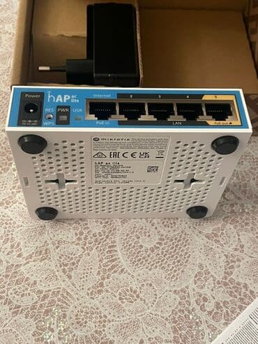 güçlü wifi modem: Yenidir.İstifadə olunmayıb.Model: RB952Ui-5ac2nD İstehsalçı: MikroTik — 4