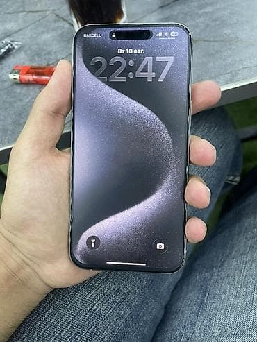 ideal iphone: IPhone 15 Pro Max, 128 GB, Natural Titanium, Face ID — 1