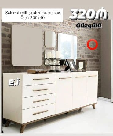 güzgülü kamod: Yeni — 1