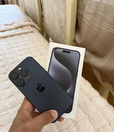 IPhone 15 Pro, 128 ГБ, Blue Titanium, Face ID