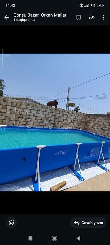 karkaslı hovuzlar: Karkas hovuzu Intex, 4.1 - 5 m, ≥ 5001 l — 3