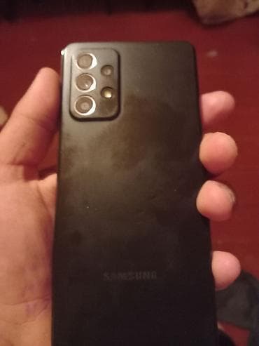 pla filament: Samsung Galaxy A52, rəng - Qara, Barmaq izi — 3