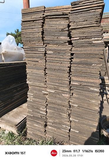 plasmas qutu: Taxta kalıp lövhələri (qalıq/konstruktor taxtası) - Material — 1
