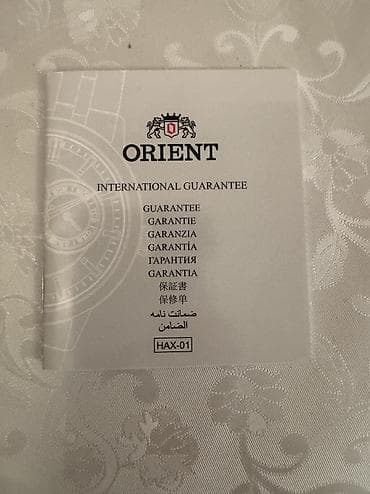 canta modelləri: Orient avtomatik kişi qol saatı - Brend: Orient - Mexanizm: avtomatik — 7