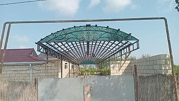 Məhəccərlər: Dekorativ metal konstruksiya və dəmir işləri xidməti. - Balkon, eyvan — 7