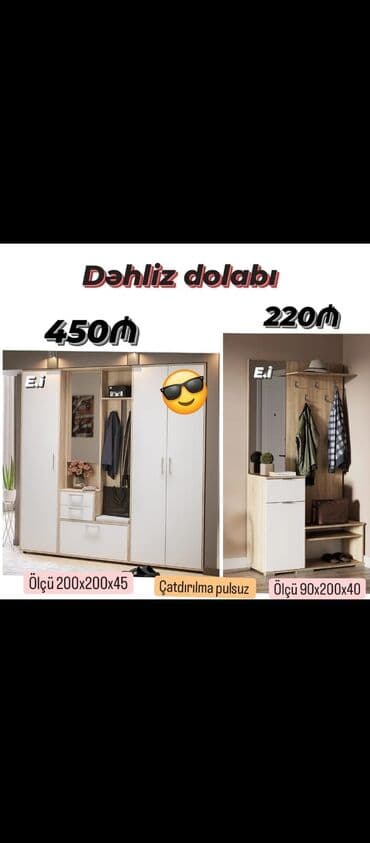 2 ci el şkaf: Dolab — 1
