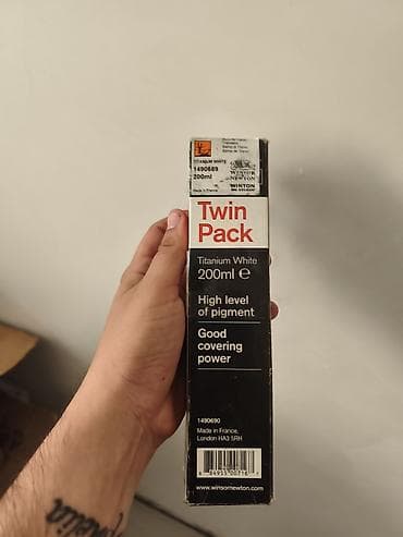 Winsor & Newton Winton Oil Colour – Titanium White, Twin Pack -