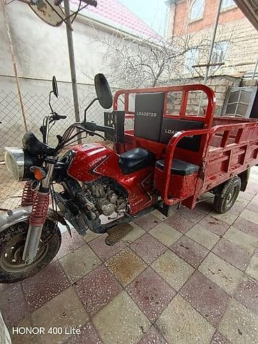 LOADSTER üçtəkərli yük motosikleti - Model: LOADSTER LD200 (gövdədə