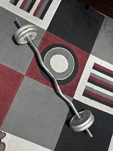 stanq satisi: Ştanq üçün qrif, Çəki: 20 kq, İşlənmiş — 2