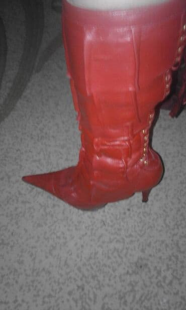 qadin botlari: Ölçü: 37, İşlənmiş — 2