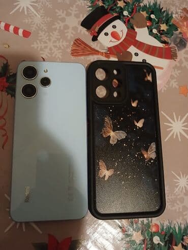 ikinci el poco x3: Redmi 12, 256 GB, rəng - Göy, Barmaq izi, İki sim kartlı — 1