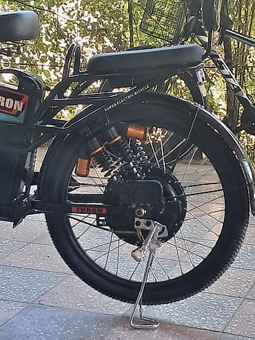 TURON elektrik velosipedi A kateqoriya tələb etmir. pedalı var deyədə