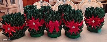 ad gunu ucun evin bezedilmesi: Bayram dekoru üçün əl işi kompozisiyalar: Səməni əl işi. Kiçik — 2