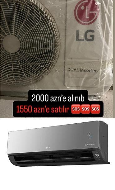 100 kv: Endirim edildi ‼️ ✔️1350 man(Novxanı). LG 80-90 KV kondisioner. İdeal — 1