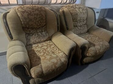 стулья в стиле прованс: 2 kreslo, Açılmayan — 1