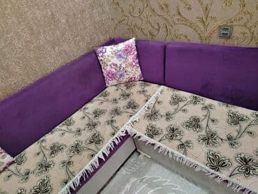 quxna divanı: Künc divan, İşlənmiş, Açılmayan, Bazalı, Parça, Çatdırılma yoxdur — 7