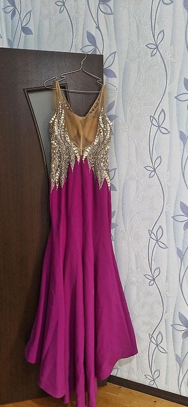 Ziyafət donları – 2 model 1) Pudra-çəhrayı rəngli, tam parıltılı — 3