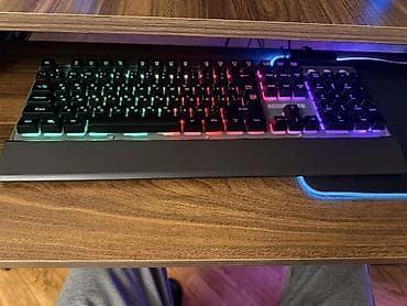 pubg klavye mouse: Mekanik oyun klaviaturası – tam ölçülü, sayısal bloklu model. RGB arxa — 1