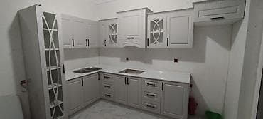 кухна мебель: Кухонный гарнитур на заказ, Самозакрывающие петли, Ламинат блестящий, Нет кредита — 10