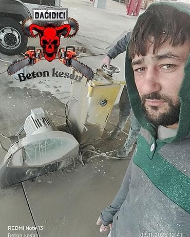 gunluk temizlik iş ilanları: Beton kəsmə–deşmə xidməti - Dəmirsiz və armaturlu betonun kəsilməsi — 10