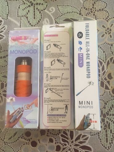 duyməli telfon: Selfie çubuğu.Təzədir işlənməyib. Bağlı formada-14 sm.Açılanda - 65 — 2