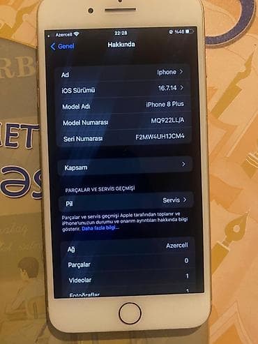 iphone 7 rose gold: IPhone 8 Plus, 64 ГБ, Белый, Отпечаток пальца — 5