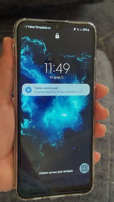 Samsung Galaxy A07, 128 GB, rəng - Qara, Face ID