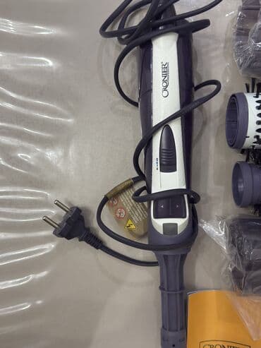 спрей кондиционер для волос: Фен-расческа Cronier, Б/у, Бесплатная доставка — 2